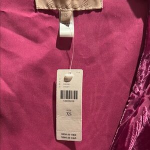 Vibrant Pink Satin Dress